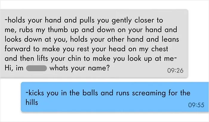 "Lifts Your Chin..."... Ugh