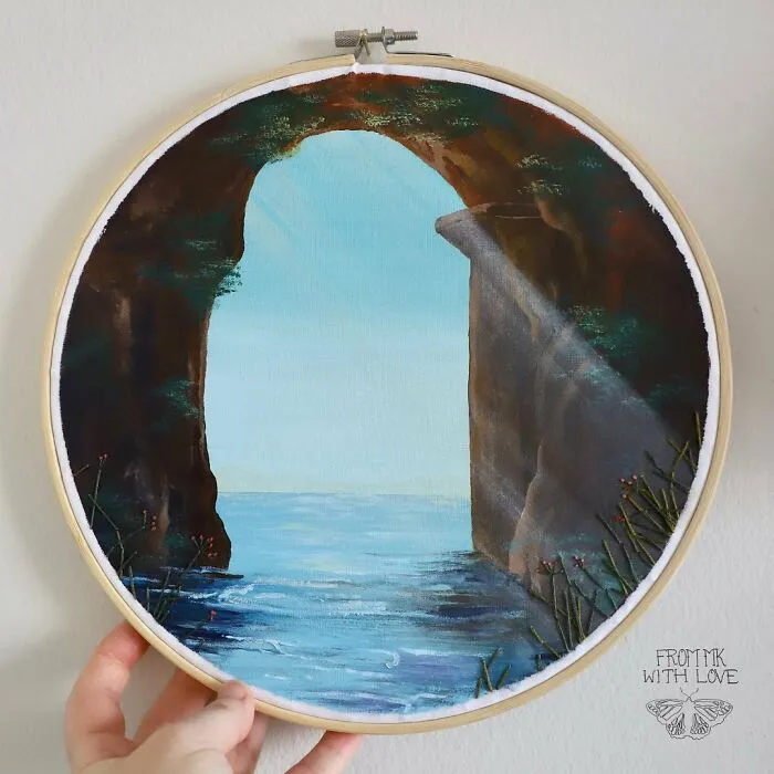 My Dream Of Becoming A Full-Time Artist Came True, And Here Are My Embroidery Artworks That I Created (28 Pics)