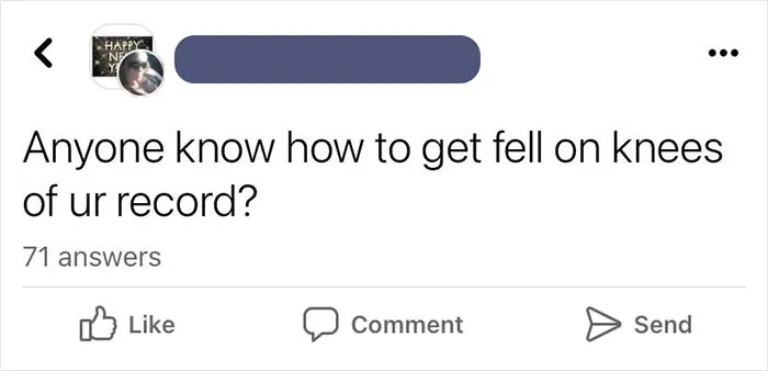 Fell On Knees
