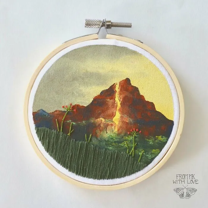 My Dream Of Becoming A Full-Time Artist Came True, And Here Are My Embroidery Artworks That I Created (28 Pics)