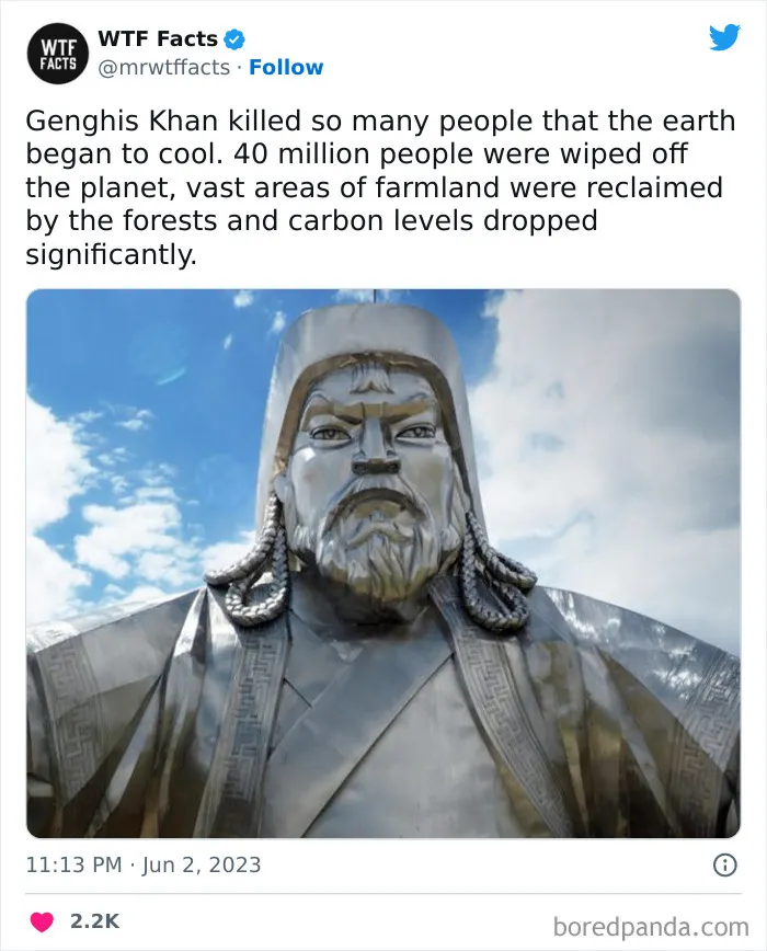 50 Bits Of Information That May Leave You Saying, ‘WTF Facts’ (New Pics)
