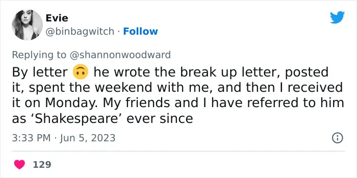 30 Of The Very Worst Ways People Got Dumped, As Shared In This Open And Honest Twitter Thread