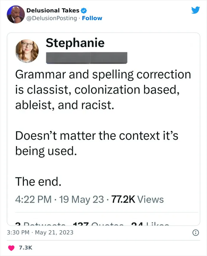 35 Times People Got Shamed For Their Dumb Opinions By The ‘Delusional Takes’ Twitter Page