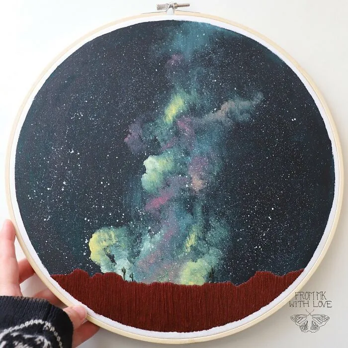 My Dream Of Becoming A Full-Time Artist Came True, And Here Are My Embroidery Artworks That I Created (28 Pics)