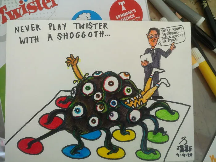 Here Are 20 Of My  Lovecraftian Doodles