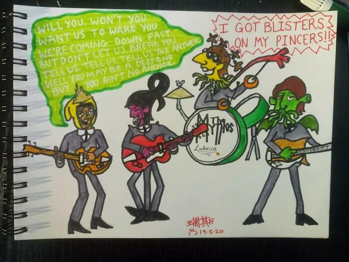 Here Are 20 Of My  Lovecraftian Doodles