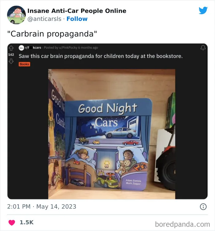 This Twitter Page Exists To Showcase The Wildest Examples Of Anti-Car People (30 Posts)