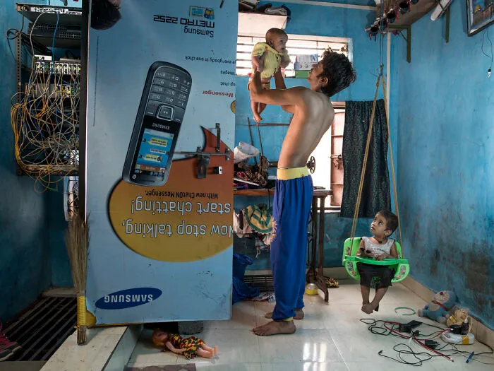 Wadala Slum, Mumbai, India