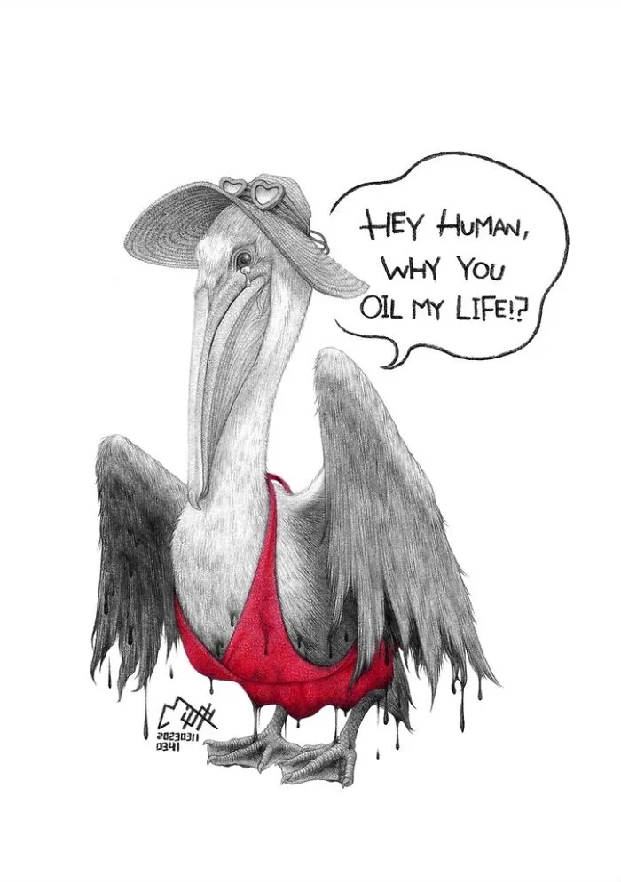 24 New Uncomfortable Illustrations This Artist Created About Animal Cruelty