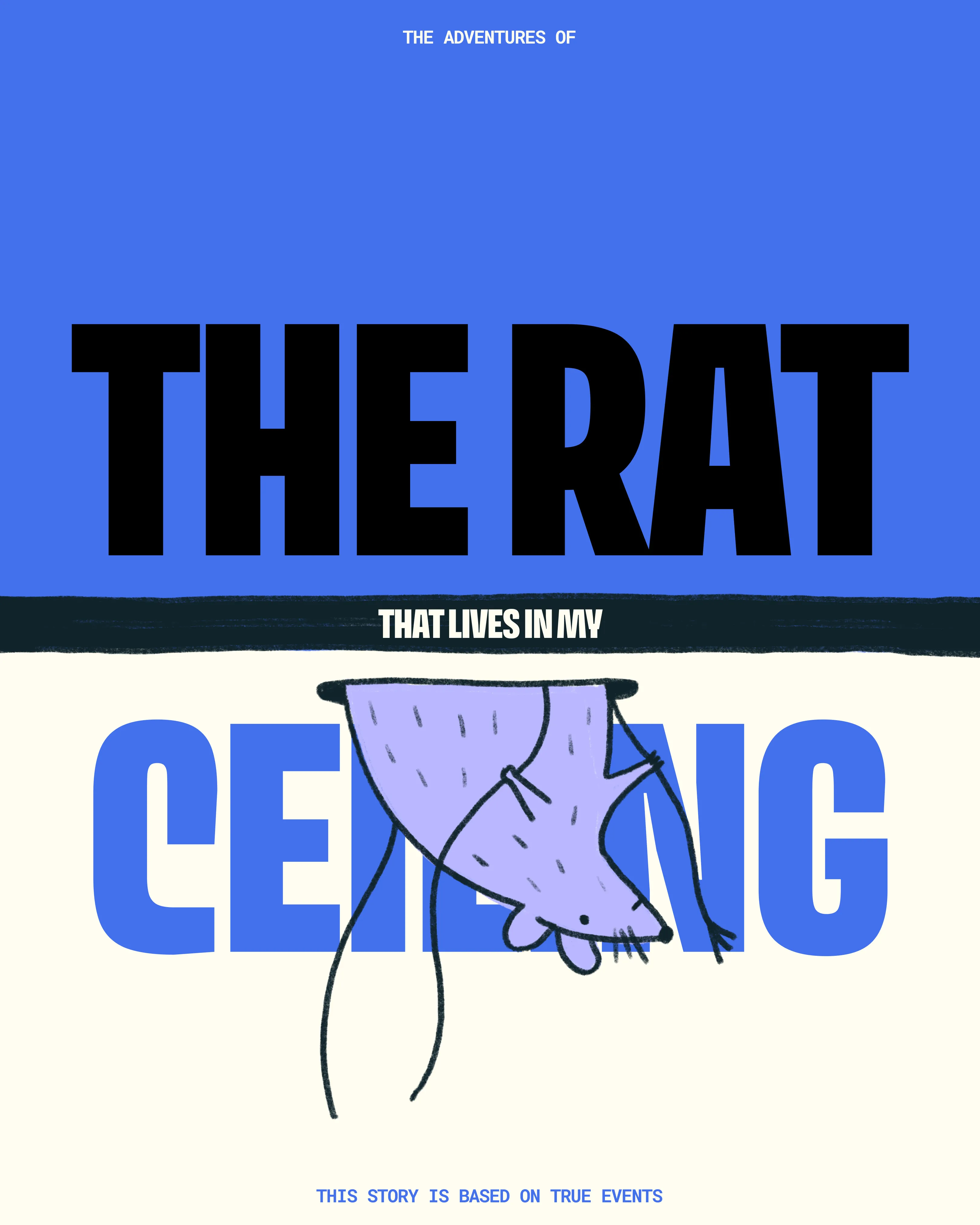 I Made These Illustrations Of The Rat That Lives On My Ceiling