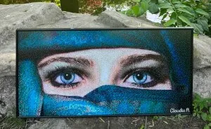 I Created A Photorealistic Fuse Bead Project Out Of 58,482 Beads