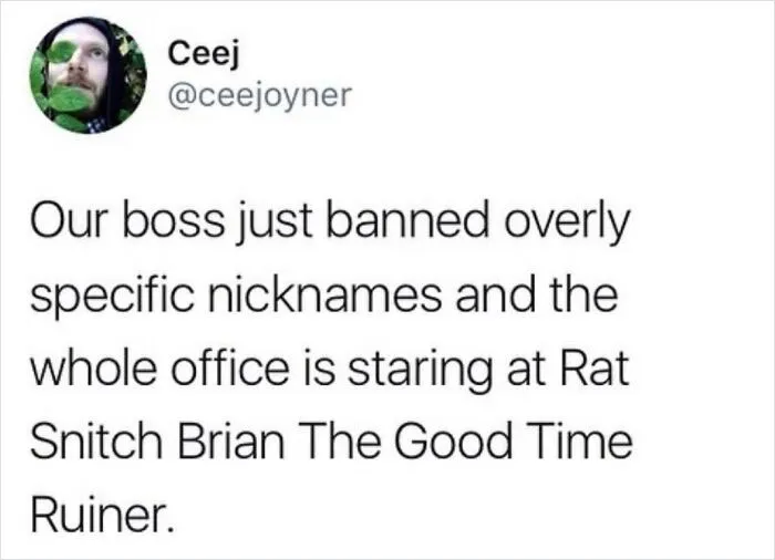 Nicknames