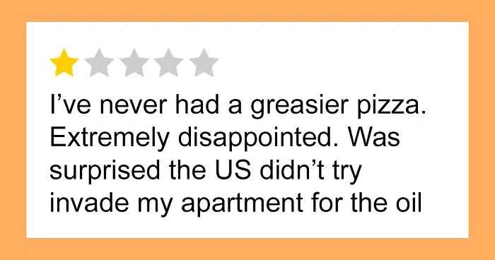 40 Hilarious Restaurant Reviews And Replies, As Shared On 'Takeaway Trauma' (New Pics)