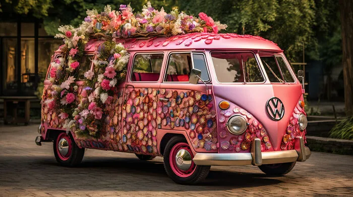 We Asked AI To Create A Barbiecore-Inspired Wedding Photo Album