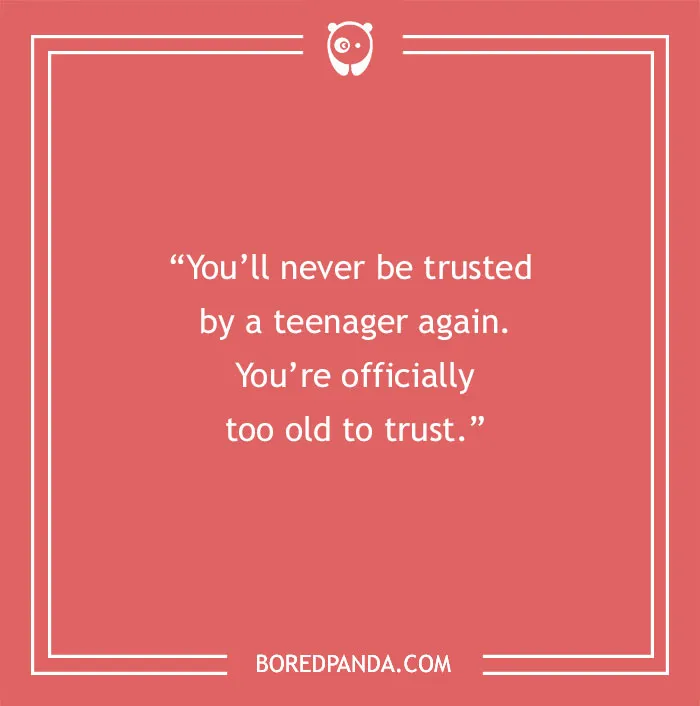 Well, That Trust Ship Sailed