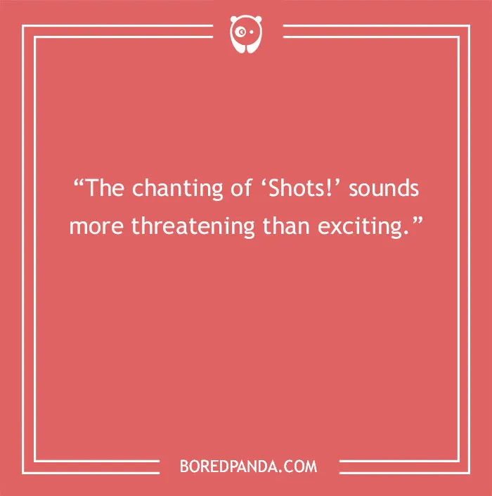 Shots fired, literally