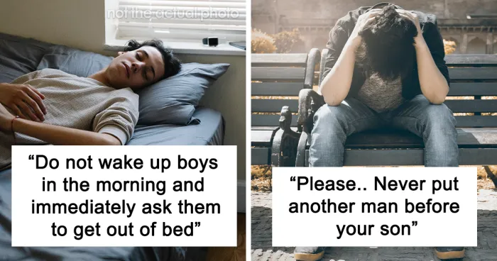 "Knock Before Entering": 29 Men Give Moms Advice On Raising A Boy