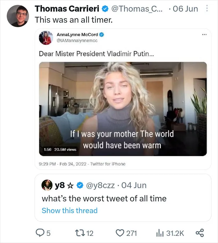 40 Of The Worst Tweets Of All Time, As Shared In This Viral Thread