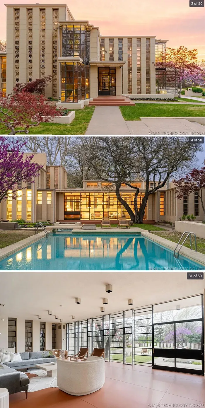 La casa Westhope de Frank Lloyd Wright, construida en 1929, sale al mercado por 8$ millones