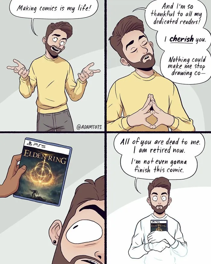 This Artist Portrays Everyday Life Situations In A Fun And Exaggerated Way (30 New Pics)