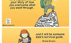 Artist Reminds Us To Listen To Ourselves With These Soothing And Uplifting Comics (30 New Pics)