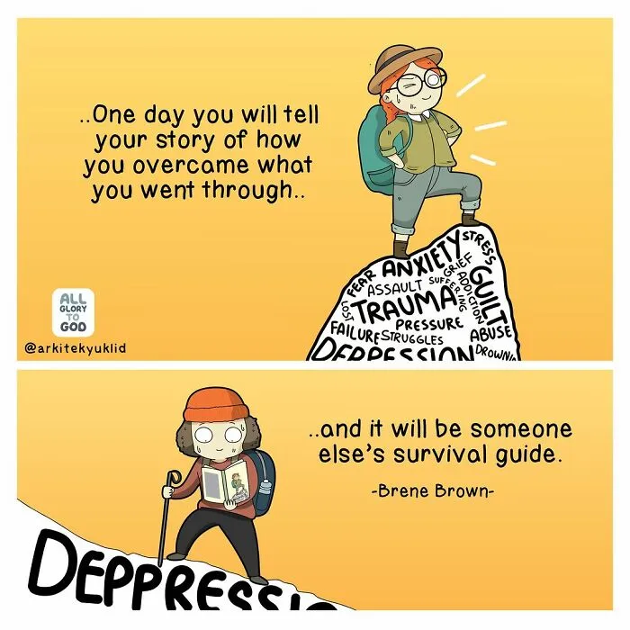 Artist Reminds Us To Listen To Ourselves With These Soothing And Uplifting Comics (30 New Pics)