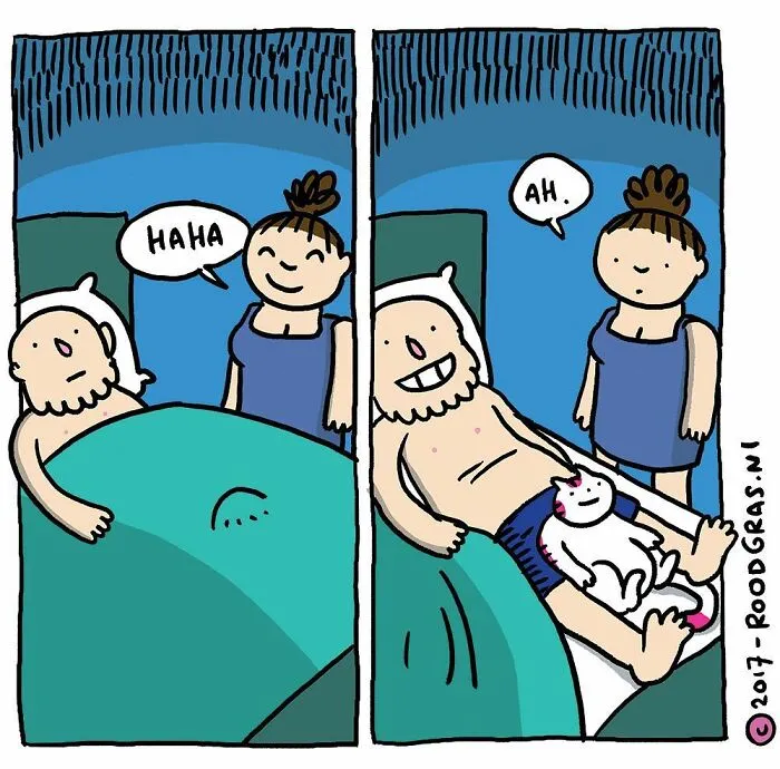 50 Feel-Good Wordless Cat Comics That Will Make Your Day By This Dutch Illustrator
