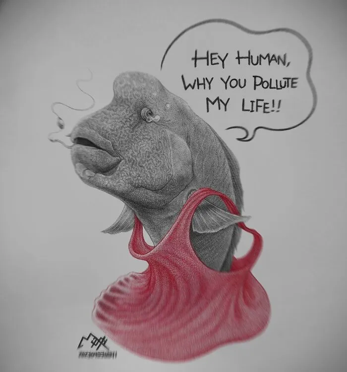 24 New Uncomfortable Illustrations This Artist Created About Animal Cruelty