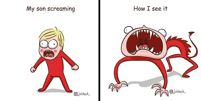 Artist Illustrated Everyday Moments Of Motherhood In 28 Relatable Comics