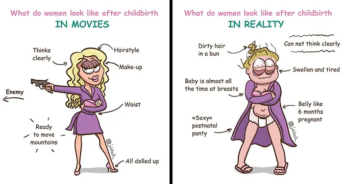 Artist Illustrated Everyday Moments Of Motherhood In 28 Relatable Comics
