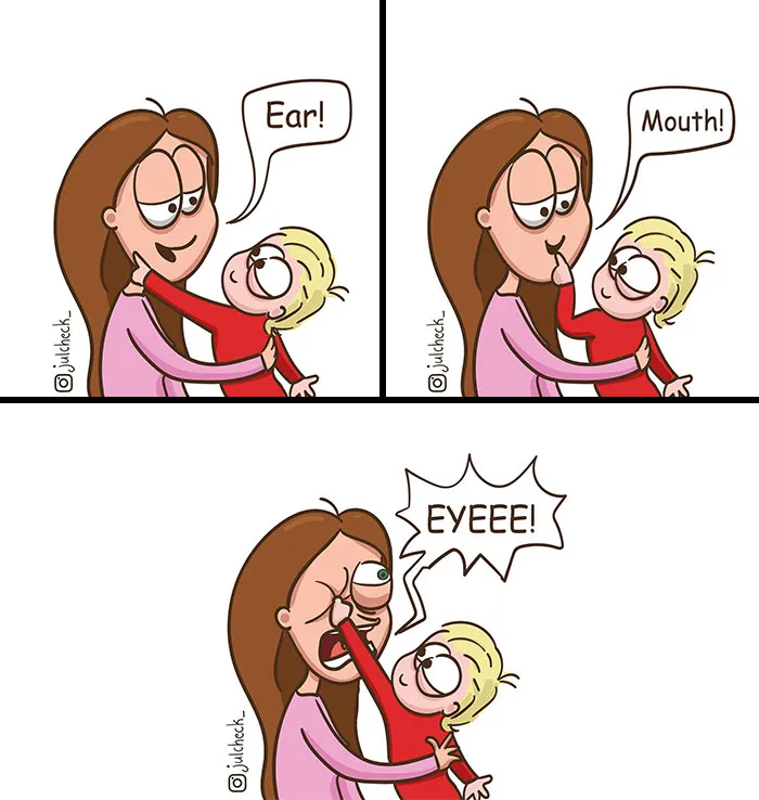 Artist Illustrated Everyday Moments Of Motherhood In 28 Relatable Comics