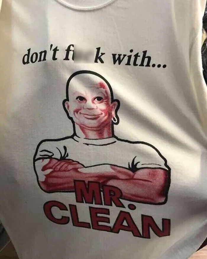 50 Times People Spotted The Most ‘Cursed Shirts’ In The Wild And Had To Share Them Online