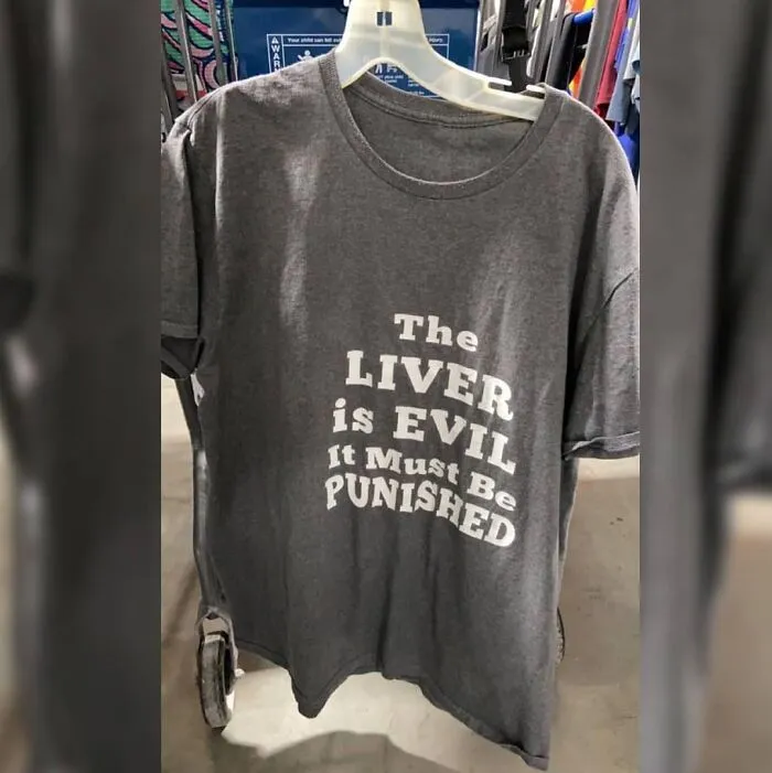 50 Times People Spotted The Most ‘Cursed Shirts’ In The Wild And Had To Share Them Online