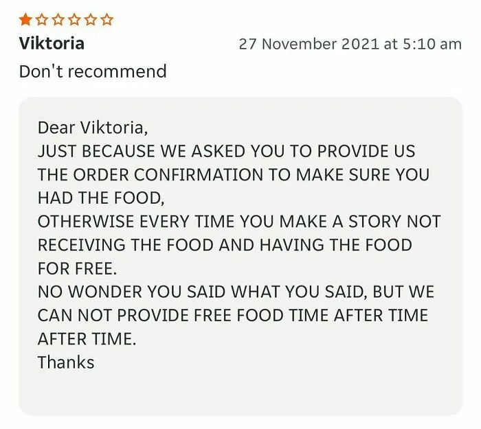 Traumatic Takeaway Stories