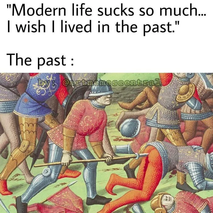 50 Funny And Relatable Memes Of Classical Art That Perfectly Fit With Today's Problems