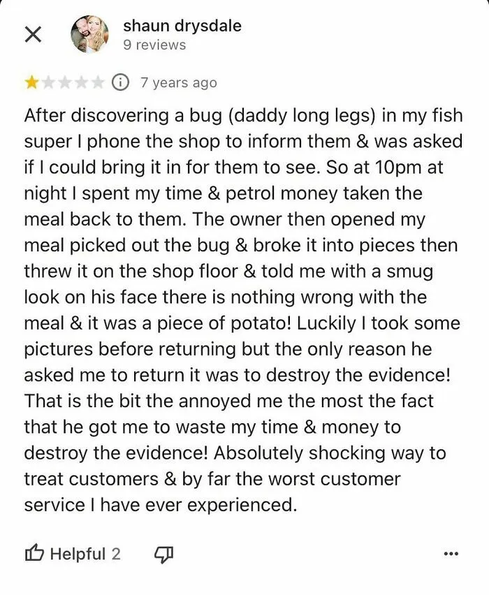 Traumatic Takeaway Stories