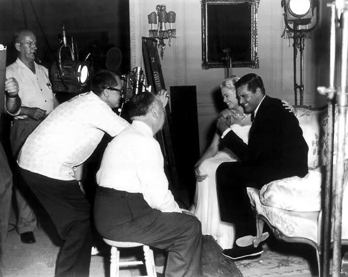 Grace Kelly And Cary Grant Sharing A Laugh On The Set Of To Catch A Thief, 1955