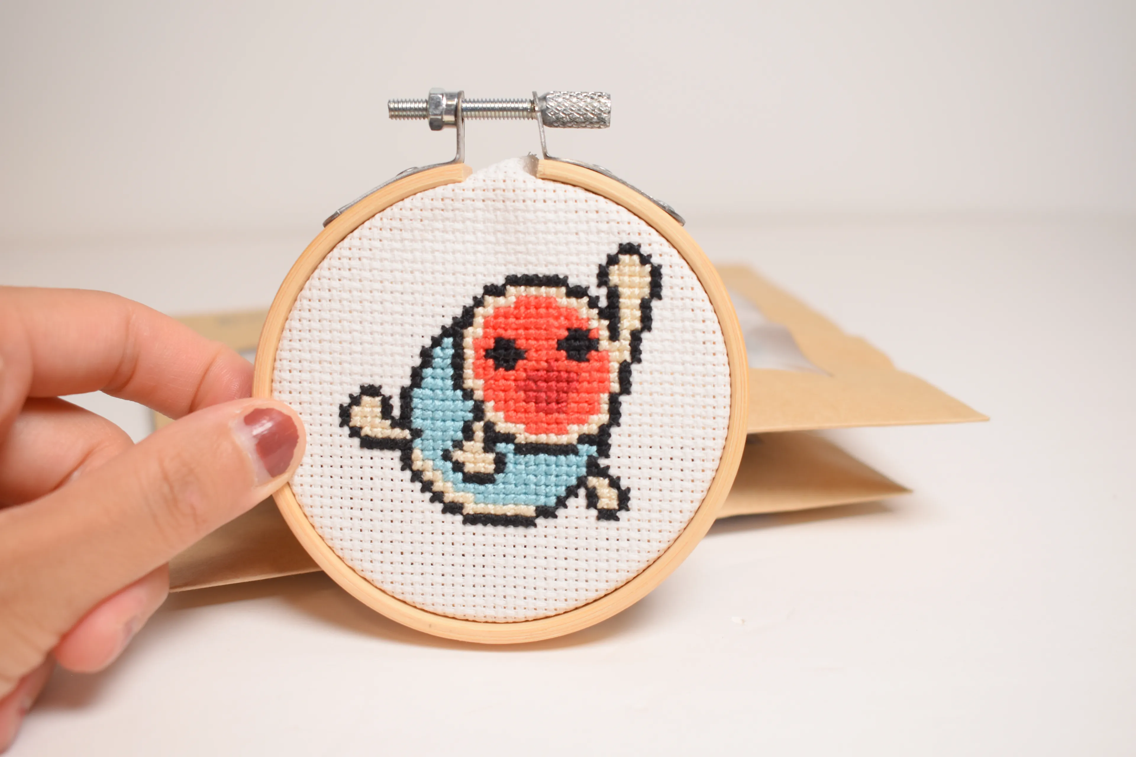 I Made Taiko Drum Mini Cross Stitch Kit