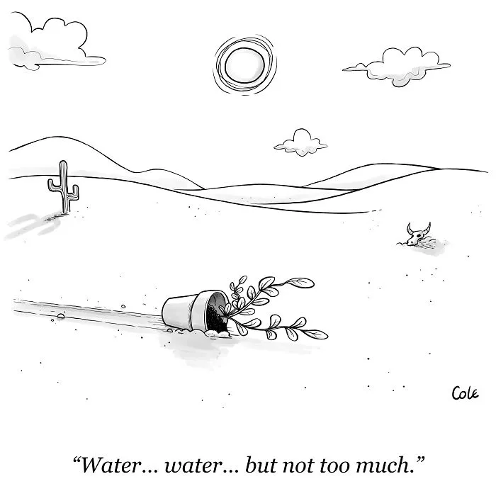 40 Hilarious Cartoons I Created Convey The Message With Little To No Words