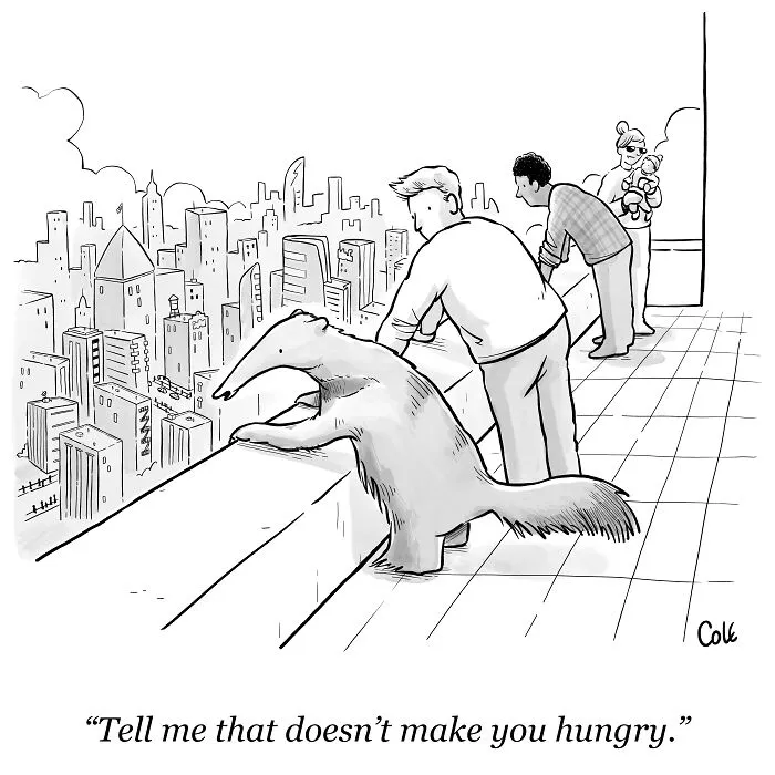 40 Hilarious Cartoons I Created Convey The Message With Little To No Words