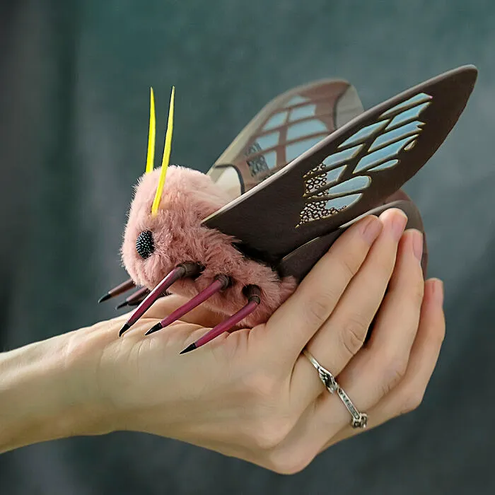 I Was Terrified Of Moths Before Making These Cute Dolls, But My Phobia Turned To Love