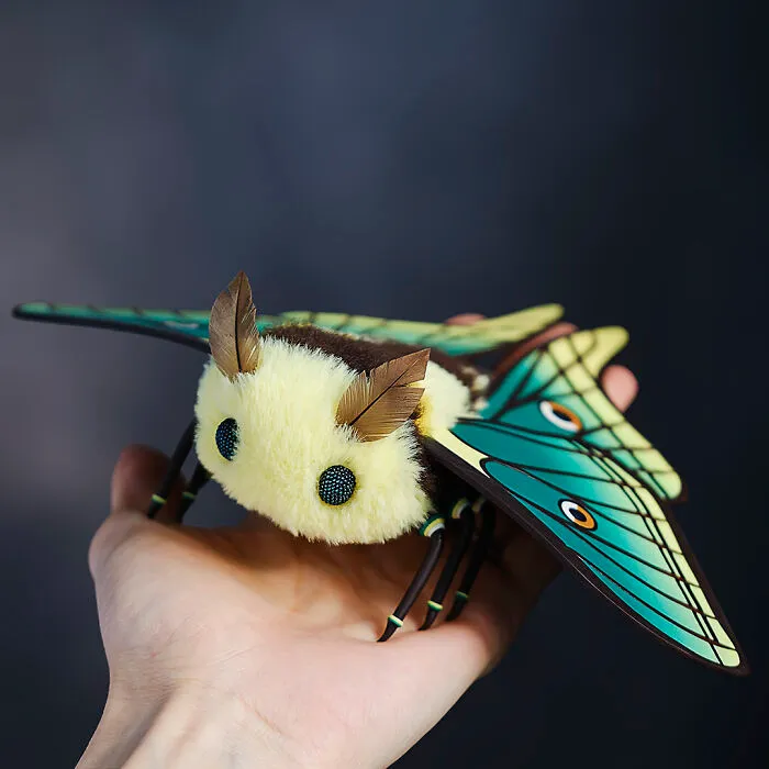 My 26 Fantasy Moth Dolls That Are Completely Handmade