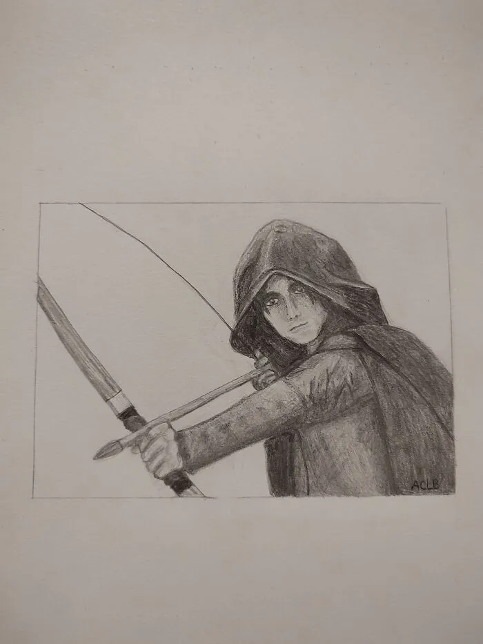 Graphite Pencil On Paper