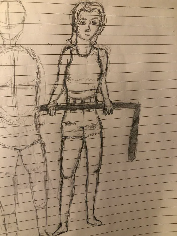 Ok Please Critique This And Ignore What’s To The Left. I Drew This Today And I’m Not Necessarily Proud Of It, Just Something I Made While Bored Watching The Cma’s