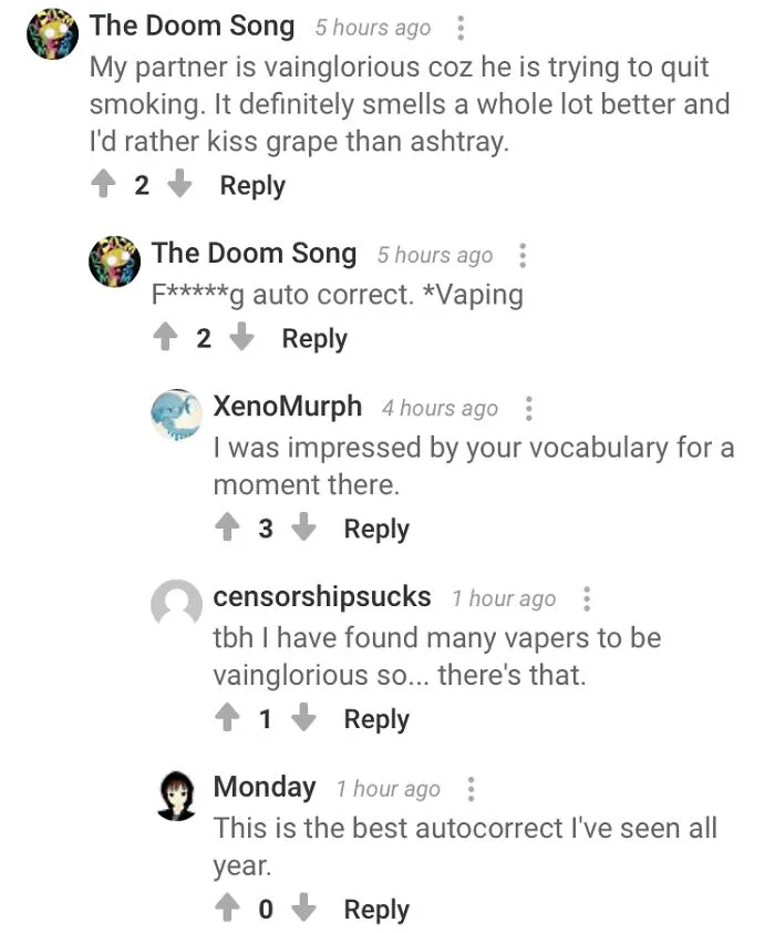 Vainglorious Indeed
