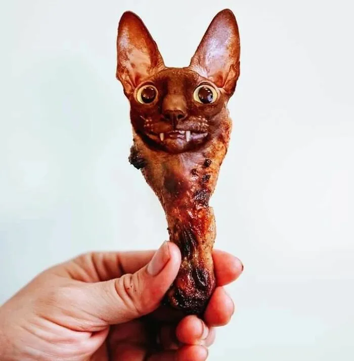 80 Weirdly Delicious Images Of Cats Photoshopped Into Food By This Artist (New Pics)