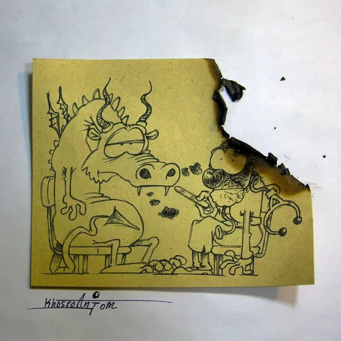 This Artist Uses His Illustrations To Tell Various Stories, And Here Are His 35 Best Works