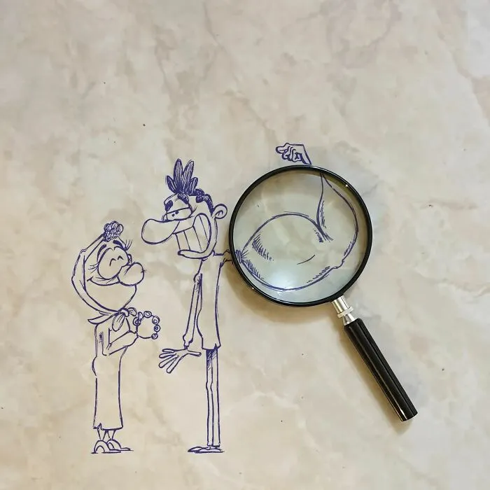 This Artist Uses His Illustrations To Tell Various Stories, And Here Are His 35 Best Works