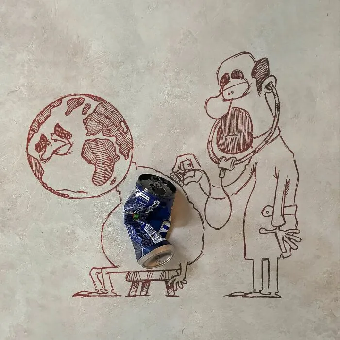 This Artist Uses His Illustrations To Tell Various Stories, And Here Are His 35 Best Works