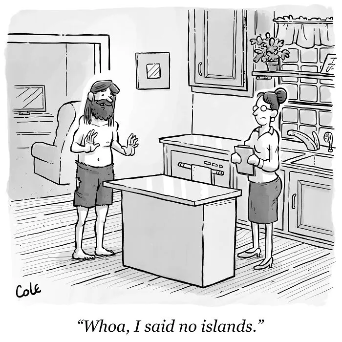 40 Hilarious Cartoons I Created Convey The Message With Little To No Words